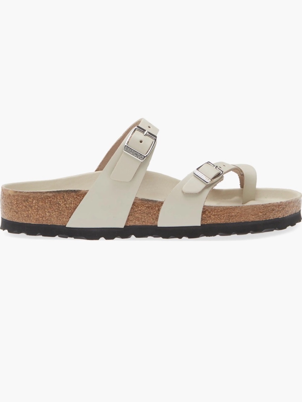 Birkenstock Mayari Women's Two-Buckle Slide Sandal- Oyster
Size 39 - Picture 3 of 7